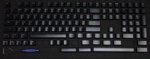 Tecla Mecánica de Aluminio Anodizado Negro OEM, Teclas Personalizadas <span class=keywords><strong>para</strong></span> Teclado Mecánico, Mecanizado CNC de Metal, Buena Calidad - Product Image 3