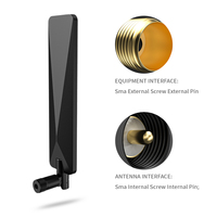 Antenne en caoutchouc à gain élevé pour grossistes sur mesure, compatible 2.4GHz, 4G LTE, 6E, 5G, 5.8G, 2400MHz, 2483MHz