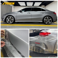 Film de protection de voiture enduit de haute qualité, rouleau de 17 m, vente en gros, transparent, mat, TPU PPF avec couche supérieure auto-réparatrice pour peinture automobile
