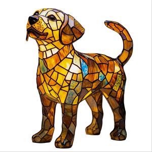 Decoración Artística de Perro <span class=keywords><strong>Chihuahua</strong></span> - Adorno Artesanal de Resina para el Hogar, Regalo de San Valentín y Año Nuevo - Product Image 3