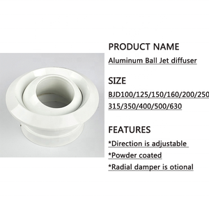 Nhãn cầu loại máy bay phản lực vòi phun khuếch tán - Product Image 3