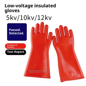 <span class=keywords><strong>Gants</strong></span> isolants électriques électroniques <span class=keywords><strong>1000v</strong></span> Haute tension <span class=keywords><strong>Gants</strong></span> isolants en caoutchouc pour électricien - Product Image 3