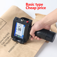 Meilleur prix pour imprimante à jet d'encre TIJ portable de 12,7 mm pour l'impression de codes de lots, de logos et de dates sur plastique