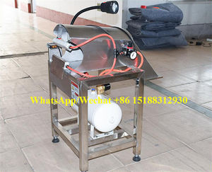 Einfache Bedienung Spinat-Sellerie-Wurzel reinigungs maschine/Lauch-Schalotten-Wurzel schälmaschine/Wurzel schneide maschine - Product Image 3