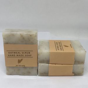 Baño suministros de cuidado de la piel de la cara <span class=keywords><strong>y</strong></span> el cuerpo de coco orgánico de leche de cabra cariño rayo blanqueamiento belleza hecha a mano trigo <span class=keywords><strong>avena</strong></span> jabón de barra - Product Image 6