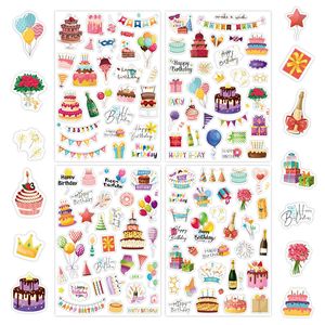 Tarjetas de Felicitación de Cumpleaños de Papel Recubierto con Acabado Liso Premium, Tarjetas Plegables con Sobre para Amigos y Familiares - Product Image 4