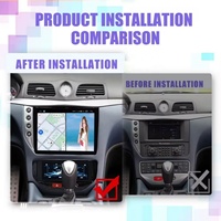 Radio para Auto de 10 Pulgadas con Volante a la Derecha para Maserati GranTurismo GT GC 2007-2017, Android 12, Carplay, GPS, Reproductor Multimedia, Panel de Aire Acondicionado, Plateado NEGRO