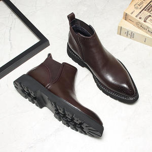 Botas de Trabajo Vintage Amish de Lujo para Hombre, Impermeables, con Cordones en el Tobillo, Construcción Goodyear, con Parte Superior de Cuero Genuino Resistente - Product Image 5