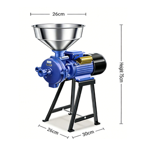 <span class=keywords><strong>Moulin</strong></span> <span class=keywords><strong>à</strong></span> grains en acier au manganèse 3500W 220V, moteur commercial, broyage rapide et complet - Product Image 6