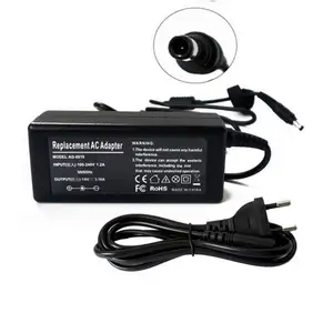 65W OEM Laptop Charger Adapter for Samsung 19V 3.16A AC with 5.5*3.0mm Black PIN Inside