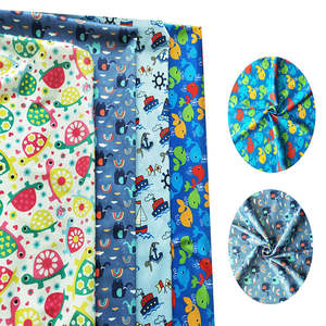 Kain PUL motif TPU anti air, untuk bayi popok kain dapat dipakai ulang bebas BPA, kain PUL untuk tas basah dapat dipakai ulang dapat dicuci - Product Image 1