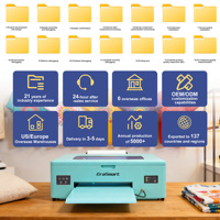 Imprimante DTF EraSmart USA Warehouse sans taxes pour textiles, t-shirts, transferts A3 de 35 cm, film PET 1390, 13 pouces