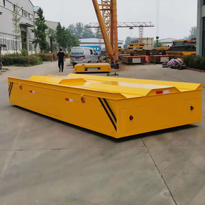 Fundición de acero Indusdry 45 toneladas materiales transportador carril transportador carro de transferencia con pilas - Product Image 3