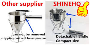 Shineho เครื่องจ่ายแป้งทำจากกระดาษทำจากสเตนเลสสตีลใช้งานง่ายเครื่องเติมน้ำ<span class=keywords><strong>ปลา</strong></span>แบบเม็ด - Product Image 5