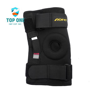 Top One Stabilisateur de genou ménisque personnalisé Coussinets en polyester respirants réglables Antidémarrage Soulagement protecteur du genou pour la douleur - Product Image 2