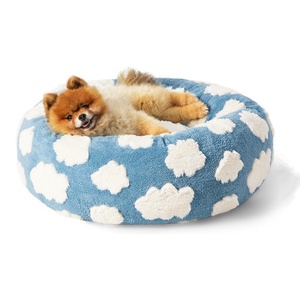 Yeni kış köpek kulübesi Pet yuva küçük orta büyük köpek yatağı üretici sevimli ve sakinleştirici köpek yatağı toptan - Product Image 3