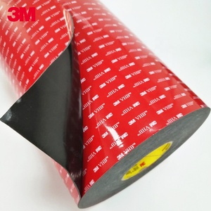 Original 3M <strong>VHB</strong> <strong>Tape</strong> 5915 Acrylic Black Foam Adhesive <strong>Tape</strong> Nameplates and Logos Decorative Material - Product Image 1