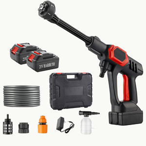 Máquina de limpieza de agua a presión Batería de litio inalámbrica Lavadora de coche de alta presión portátil - Product Image 3