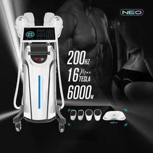 Top Configuration 16 tesla 200HZ 6000w Muscle Build NEO RfIing Body Slimming <strong>Machine</strong> Emssing Fat Burning - Product Image 2