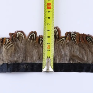 Fasanenfeder-Spitzenborte Dachang Stoffkante Bekleidungszubehör Feder-Rockborte - Product Image 5