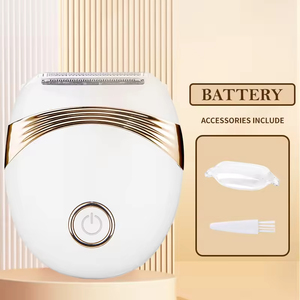 Épilateur rasoir tondeuse sans douleur, étanche, rechargeable, mini, portable, pour le visage, le corps et le maillot, pour femmes - Product Image 2