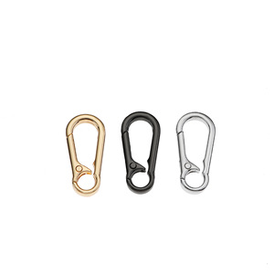 Yüksek kalite özel Logo toka klip dönen Metal baskı kanca çanta döner Carabiners için