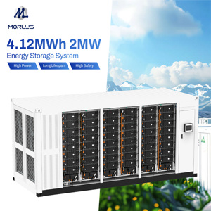 Rendimiento extraordinario 2MW 4.12MWh Contenedor de batería de iones de litio Ciclo profundo 11000 veces Fuente de alimentación industrial - Product Image 1