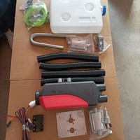 Chauffage au diesel 12V/24V 8KW, chauffage de stationnement diesel à air séparé 5L avec télécommande via application et écran LCD pour la maison