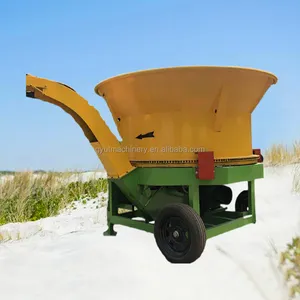 High Efficiency Alfalfa Hay And Grass Straw Rotary Baler Shredder Straw Feed Hammer Mill Crusher Grass Cutter