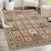 Tapis moderne en velours cristal au nouveau design personnalisé Tapis chinois antidérapant à impression numérique Tapis et moquettes de salon de grande surface