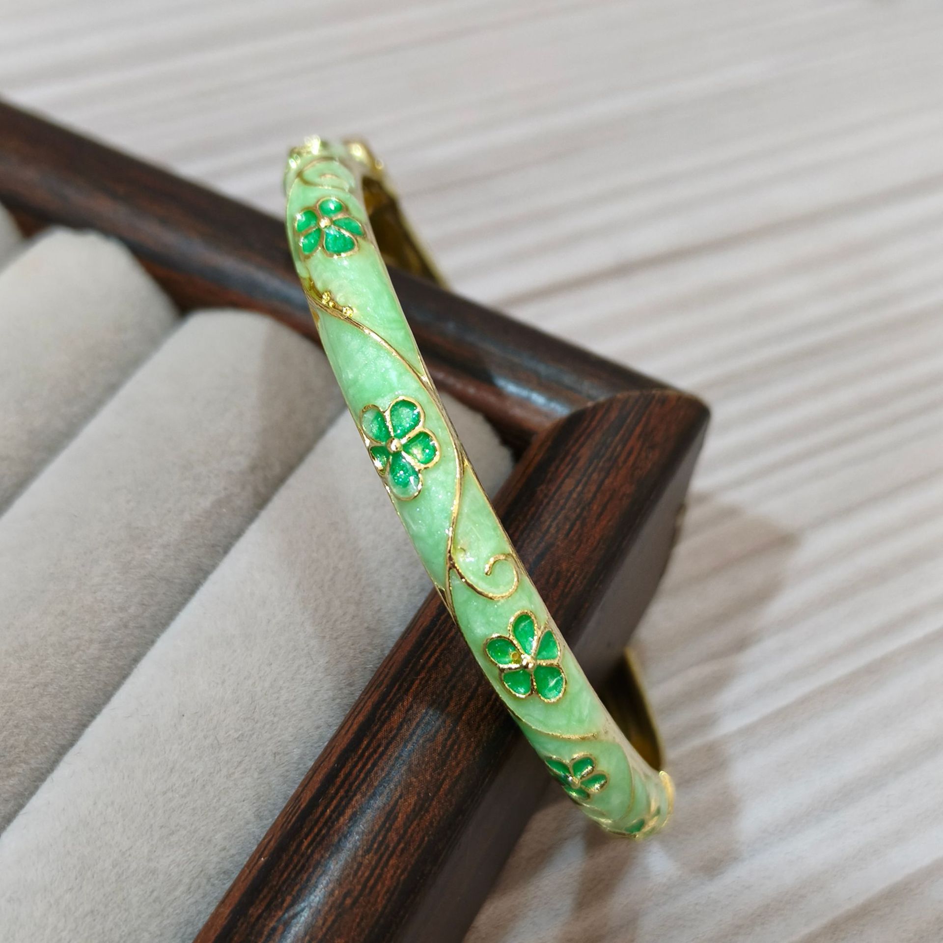 Light green with green