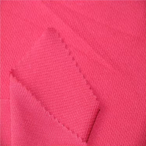 SY249 Fabrication 100% Polyester <span class=keywords><strong>Polo</strong></span> Piqué Sport Stretch T-shirt Jersey Tissu Léger Double Face Interlock Rib Filles - Product Image 3