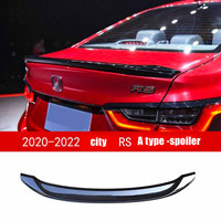 Becquet de voiture 2020-2022 pour Honda city sport aile arrière aile pare-chocs mise à niveau accessoires extérieurs spoilers arrière kit carrosserie