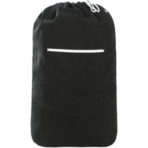 Oxford Large Capacity Front Drawstring <strong>Laundry</strong> Basket <strong>Black</strong> Washable and Adjustable <strong>Bin</strong> - Product Image 2