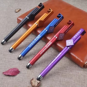 ปากกาพร้อมฐานตั้งแบบมัลติฟังก์ชั่น สกรีนโลโก้ตามสั่ง ขายส่ง พร้อมคิวอาร์โค้ด ผลิตจากพลาสติกทนทาน ของพรีเมี่ยมสำหรับโปรโมชั่น - Product Image 2