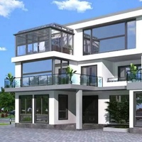 Fenêtre coulissante vers le haut, fenêtres en verre, fenêtres de balcon, Patio, terrasse et balcon, fenêtre intelligente