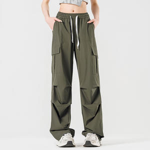 Pantaloni da Lavoro Multitasca per Donna Autunno/Inverno, Comodi e Ampi con Gamba Dritta, Pantaloni Casual Sportivi - Product Image 5