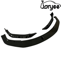 Kit carrosserie style AC, lèvre avant noir brillant et séparateur avant à motif carbone pour BMW Série 8 G14 G15 G16, pièces de tuning automobile