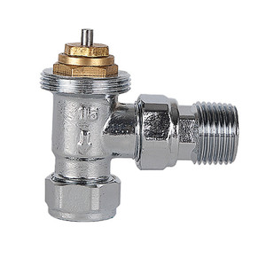Avonflow riscaldamento centralizzato ABS cromo bianco OEM produttore pannello radiatore TRV valvola termostatica del radiatore - Product Image 2