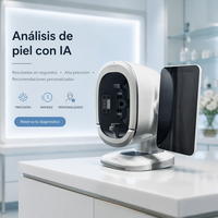 Analyseur de peau coréen AI, scanner facial 3D, lumière pulsée, Wifi, appareil d'analyse de la peau ABS pour la maison, le spa, le salon, la clinique