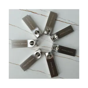 Elegant customized mini metal USB flash memory sticks thumb pen drive for promotions gifts giveaways marketing