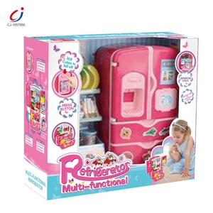 <span class=keywords><strong>Giocattolo</strong></span> Frigorifero per Bambini, Gioco di Ruolo per la Spesa, Frigorifero Educativo in Plastica a Doppia Porta - Product Image 5