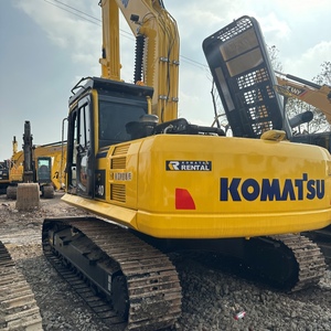 Maquinaria de movimiento de tierras usada al 95% nueva, excavadora de cadenas Komatsu PC240 de 24 toneladas con cuchilla de relleno en venta. - Product Image 3