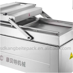 Máquina de envasado al vacío de alimentos SUS304, máquina de envasado al vacío usada industrial de acero inoxidable, carne, camarones, mariscos, doble cámara - Product Image 4