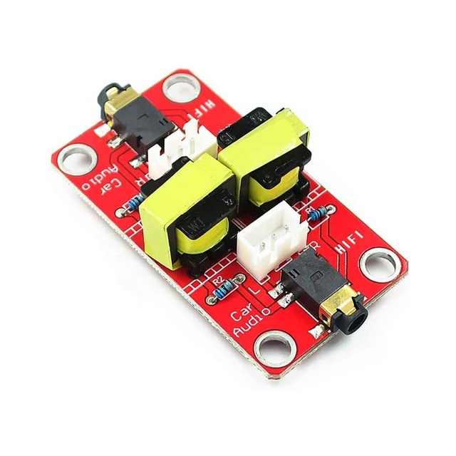 Audio Noise Common Ground Noise Isolator 3.5mm AUX Noise Filter Isolator Car Audio Navigation GPS Current Sound Filter