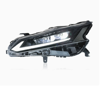 Phare avant modifié pour Nissan Altima Teana 19-22, projecteur LED à trois yeux, DRL, clignotant séquentiel, ensemble de phares avant amélioré