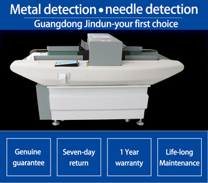เครื่องตรวจจับโลหะแบบสายพานลำเลียงอุตสาหกรรมหัวเดียว JINDUN JD-620 สำหรับอาหาร เสื้อผ้า ระบบเหนี่ยวนำแม่เหล็ก ขนาดตรวจจับ 600x120 มม. - Product Image 4