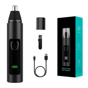 Épilateur Électrique Rechargeable Compact Sans Fil <span class=keywords><strong>pour</strong></span> Hommes, <span class=keywords><strong>Tondeuse</strong></span> <span class=keywords><strong>Nez</strong></span> <span class=keywords><strong>et</strong></span> <span class=keywords><strong>Oreilles</strong></span> <span class=keywords><strong>pour</strong></span> Soin Personnel - Product Image 1