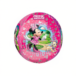 Globo de Aluminio con Diseño de Minnie Mouse para Fiestas, Esfera Metálica de 38x40 cm, Decoración para Fiestas de Cumpleaños Infantiles - Product Image 2