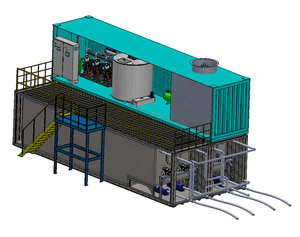 Icesta özelleştirilmiş otomatik yüksek verimlilik uzun hizmet ömrü containerizer taneli buz makinesi buz fabrikası için - Product Image 3